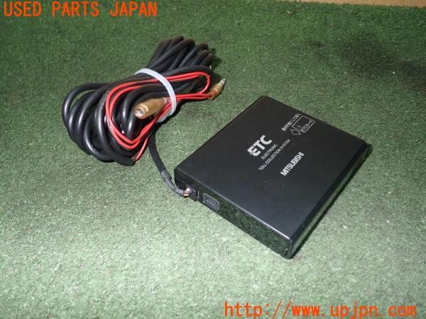 3UPJ=26700503]ランサーエボリューションX GSR(CZ4A)純正ビルトイン ETC車載器 中古_m3