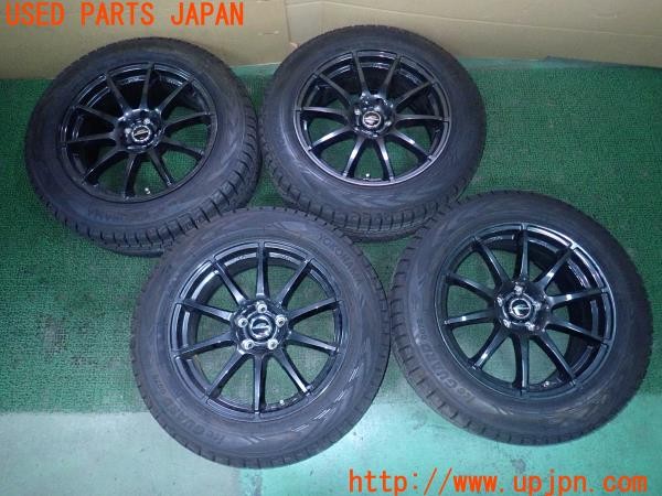 3UPJ=26730906]アウトランダー(GN0W)MID SCHNEIDER タイヤホイール 18×8J +35 PCD114.3 5穴 4本 中古_m0
