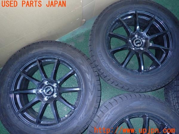 3UPJ=26730906]アウトランダー(GN0W)MID SCHNEIDER タイヤホイール 18×8J +35 PCD114.3 5穴 4本 中古_m1