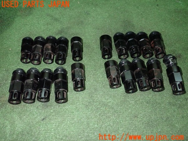 3UPJ=26830967]ランサーエボリューションIX MR(CT9A)Kics キックス LEGGDURA RACING EL53 ホイールナット M12×P1.5 中古_m1