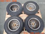 3UPJ=26950916]ハイラックスサーフ(LN130G)BRIDGESTONE ブリヂストン CV645 ホイール 15×6.5JJ +30 PCD139.7 6穴 4本 中古_s4