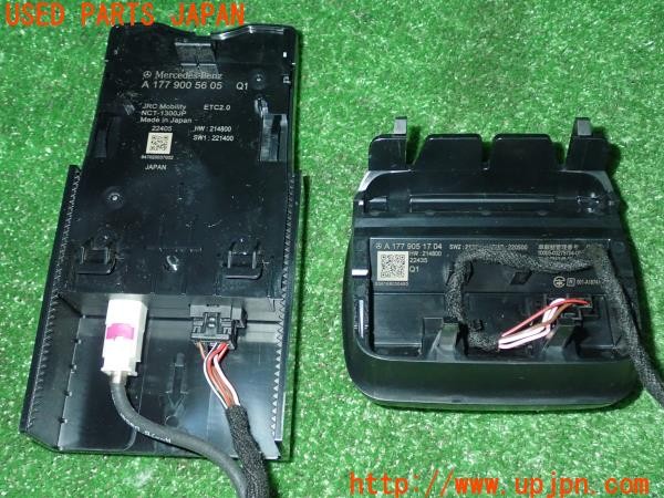 3UPJ=26980503]ベンツ A200d セダン(177112)純正 ETC2.0車載器 A 177 900 56 05 JRM-1302JP 中古_m4