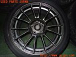 3UPJ=27060919]インプレッサ WRX-STI(GRB A型)Weds Sport ウェッズ SA-72R タイヤホイール 18×8.5J +50 PCD114.3 5穴 4本 中古_s3
