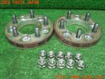 3UPJ=27080971]インプレッサ WRX STI(GDB D型)KYO-EI 協永産業 KICS ワイドトレッドスペーサー① M12×P1.5 PCD100 20mm 5穴 中古_s0