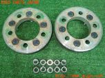3UPJ=27080971]インプレッサ WRX STI(GDB D型)KYO-EI 協永産業 KICS ワイドトレッドスペーサー① M12×P1.5 PCD100 20mm 5穴 中古_s1