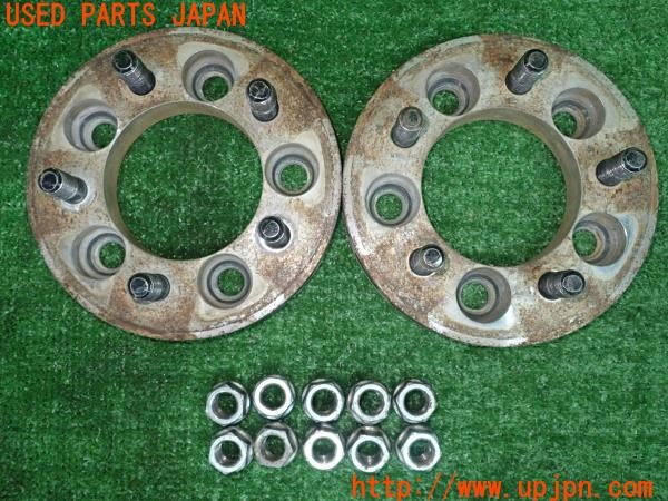 3UPJ=27080972]インプレッサ WRX STI(GDB D型)KYO-EI 協永産業 KICS ワイドトレッドスペーサー② M12×P1.5 PCD100 20mm 5穴 中古_m1