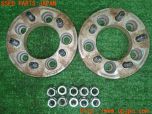3UPJ=27080972]インプレッサ WRX STI(GDB D型)KYO-EI 協永産業 KICS ワイドトレッドスペーサー② M12×P1.5 PCD100 20mm 5穴 中古_s1
