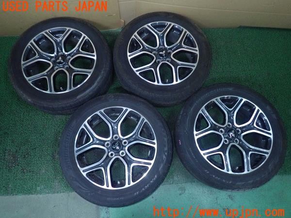 3UPJ=27090919]アウトランダーPHEV スポーツスタイルエディション(GG2W)前期 純正 タイヤホイール 18×7J +38 PCD114.3 5穴 4本 中古_m0