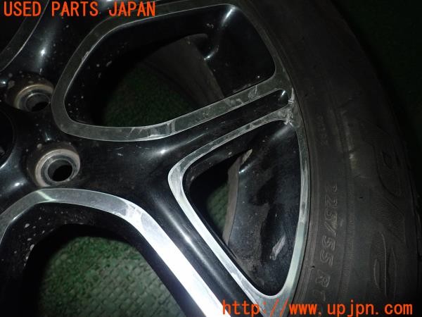 3UPJ=27090919]アウトランダーPHEV スポーツスタイルエディション(GG2W)前期 純正 タイヤホイール 18×7J +38 PCD114.3 5穴 4本 中古_m4