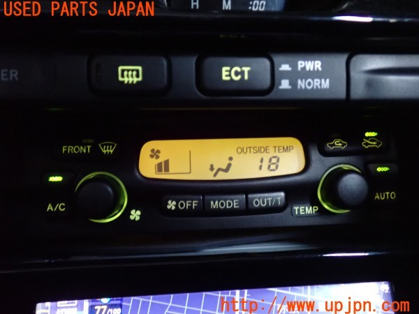 3UPJ=27120532]ハイラックスサーフ(RZN185W)中期 純正 55900-35350 146430-7324 エアコンスイッチ 中古_m4