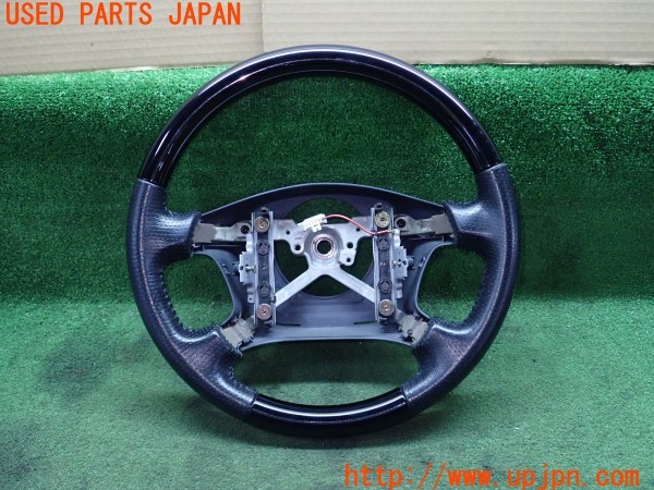 3UPJ=27120617]ハイラックスサーフ(RZN185W)中期 社外 ステアリング 380mm 中古_m0