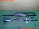 3UPJ=27130645]BMW M4(3C30 F82)純正 カーボン 内装パネル インストルメントパネル 吹き出し口 シフトパネル 右ハンドル用 中古_s0