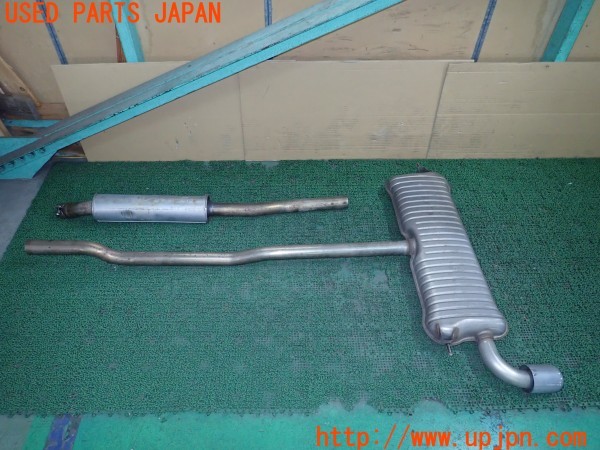 3UPJ=27170152]BMW ミニ(MINI)クーパー クラブマン(LV15M F54)純正 8685951 マフラー カット済み 2分割 中古_m1