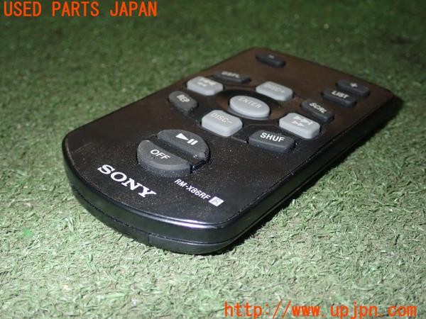 3UPJ=27260571]BMW Z4(BT30 E85)前期 SONY ソニー RM-X86RF リモコン 中古_m2