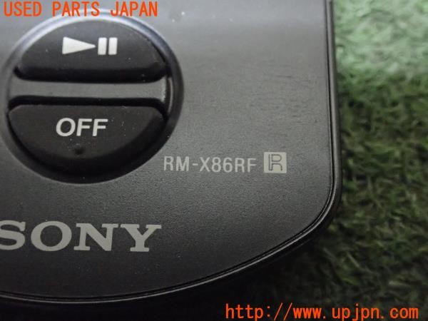3UPJ=27260571]BMW Z4(BT30 E85)前期 SONY ソニー RM-X86RF リモコン 中古_m4