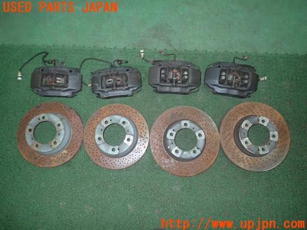 3UPJ=27330302]ポルシェ 911 カレラ(99705)純正 brembo ブレンボ キャリパーローターセット 中古_m0