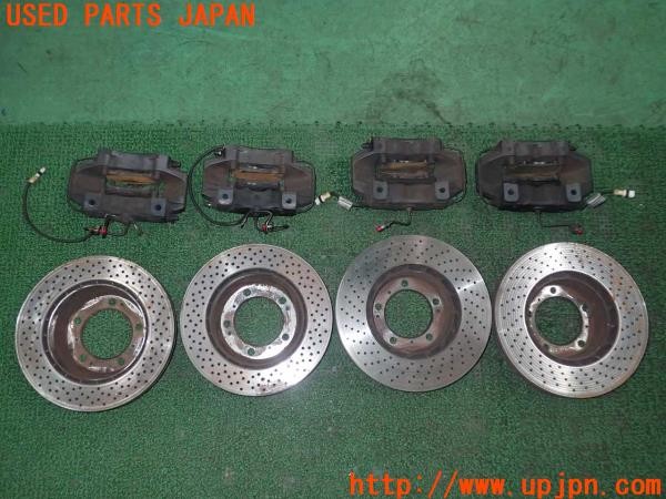 3UPJ=27330302]ポルシェ 911 カレラ(99705)純正 brembo ブレンボ キャリパーローターセット 中古_m1