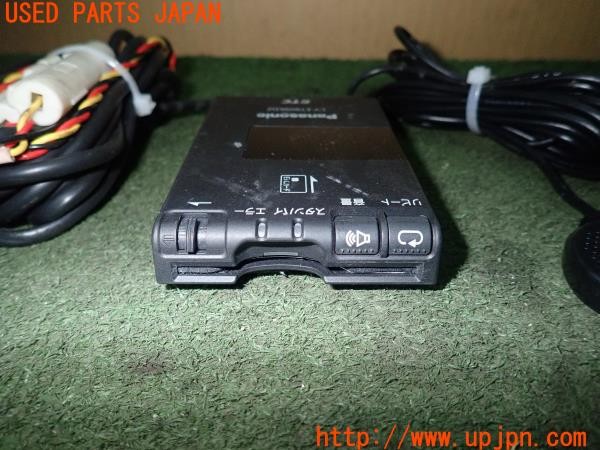 3UPJ=27360503]ランサーエボリューションX GSR(CZ4A)Panasonic パナソニック CY-ET909KDZ ETC車載器 中古_m1