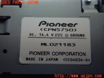 3UPJ=27360579]ランサーエボリューションX GSR(CZ4A)carrozzeria カロッツェリア CPN5750 クルーズスカウターユニット レコーダー 中古_s4