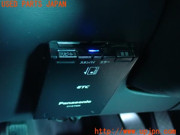 3UPJ=27370503]VW トゥアレグ V6(7LBMVA)前期 Panasonic パナソニック CY-ET900KD ETC車載器 中古_m4