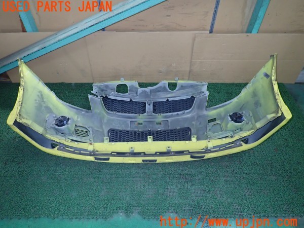 3UPJ=27390048]スイフト スポーツ(ZC31S)後期 純正 フロントバンパー エンブレム・フォグランプ・アンダースポイラー付き 中古_m1