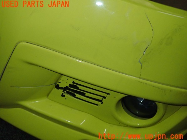 3UPJ=27390048]スイフト スポーツ(ZC31S)後期 純正 フロントバンパー エンブレム・フォグランプ・アンダースポイラー付き 中古_m3