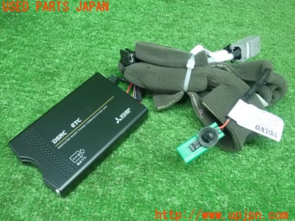 3UPJ=27400503]ボルボ V60(FD4204T)三菱 ミツビシ DSRC ETC車載器 EP-9UD11S 中古_m0