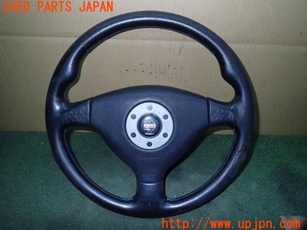 3UPJ=27530617]ランサーエボリューション6 GSR(CP9A)純正 MOMO モモ ステアリング 中古_m0