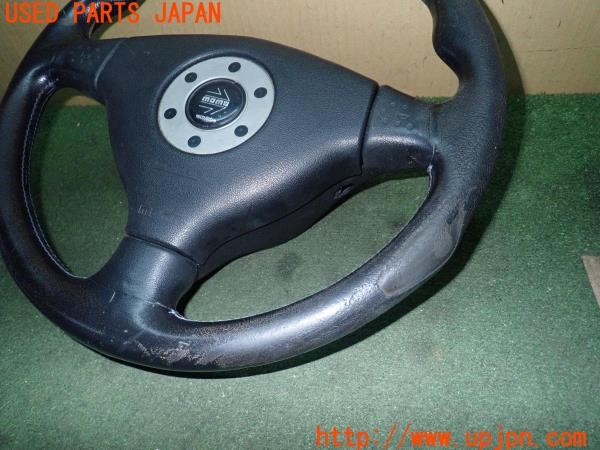 3UPJ=27530617]ランサーエボリューション6 GSR(CP9A)純正 MOMO モモ ステアリング 中古_m2
