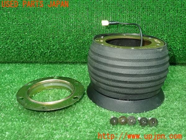 3UPJ=27600618]ユーノス ロードスター Vスペシャル タイプI(NA8C)純正 NARDI ナルディ ステアリングボス 希少 中古_m0