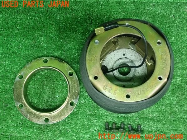 3UPJ=27600618]ユーノス ロードスター Vスペシャル タイプI(NA8C)純正 NARDI ナルディ ステアリングボス 希少 中古_m2