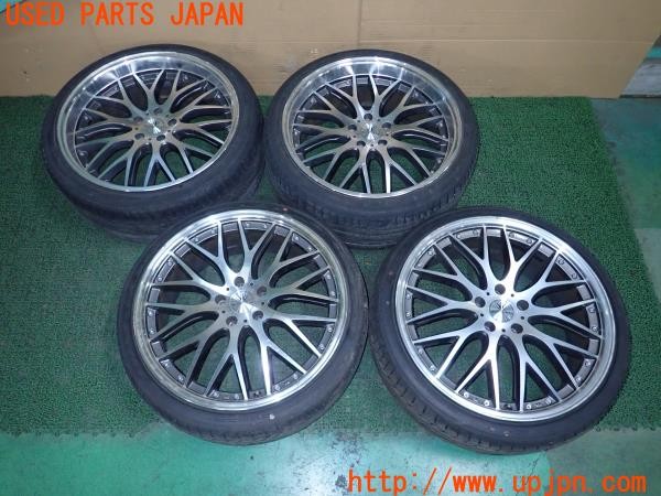 3UPJ=27630921]レクサス GS250(GRL11)LOXARNY ロクサーニ MULTIFORCHETTA ホイール 20×8J +45 9J +38 PCD114.3 5穴 4本 中古_m0