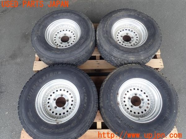 3UPJ=27650916]ジープ(J53(改))RAGUNA D-Force ラグナ ホイール 15×8J? -26? PCD139.7 5穴 4本 中古_m0