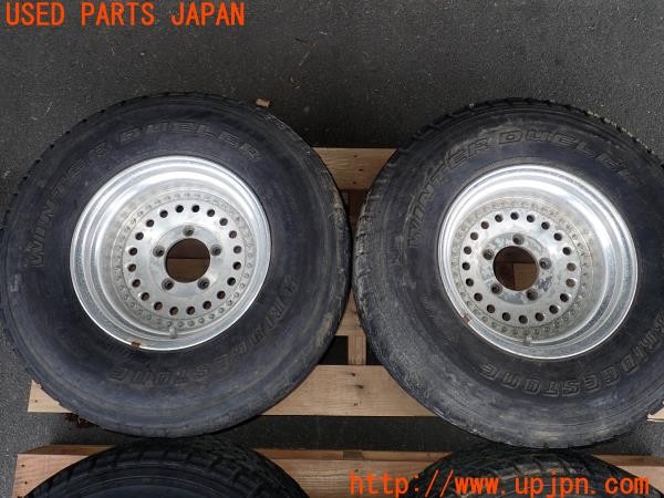 3UPJ=27650916]ジープ(J53(改))RAGUNA D-Force ラグナ ホイール 15×8J? -26? PCD139.7 5穴 4本 中古_m1