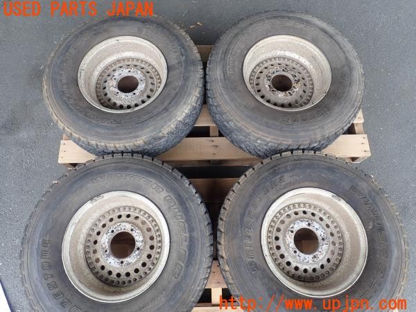 3UPJ=27650916]ジープ(J53(改))RAGUNA D-Force ラグナ ホイール 15×8J? -26? PCD139.7 5穴 4本 中古_m4