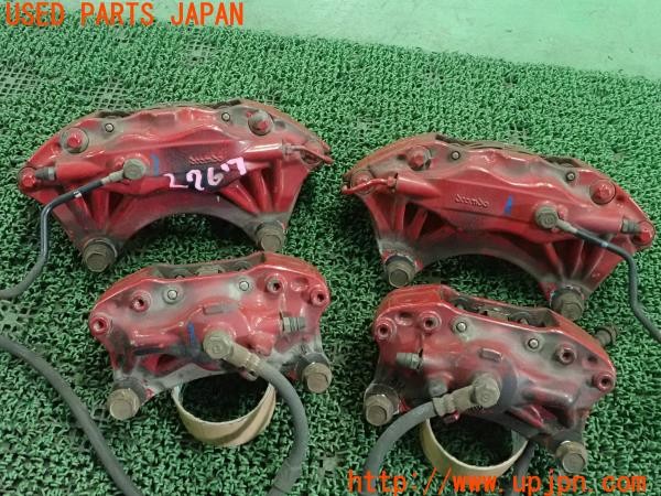 3UPJ=27670301]ランサーエボリューションX(CZ4A)純正 brembo ブレンボ キャリパー 中古_m1