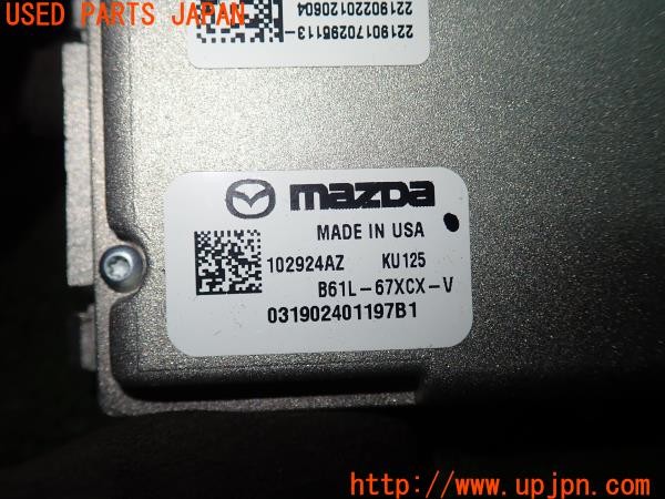 3UPJ=27690560]ロードスターRF(NDERC)前期 純正 B61L-67XCX-V フロントカメラ 中古_m4