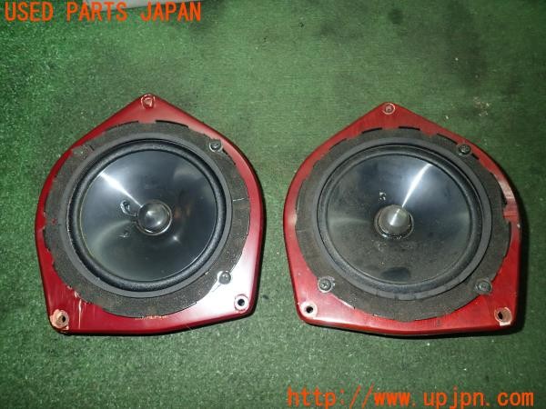 3UPJ=27720535]ハイエースバン 200系(KDH205V 1型)ALPINE アルパイン STE-G160S DLS-108X スピーカー 木製バッフル付き 中古_m2