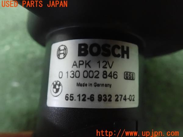 3UPJ=27760566]BMW M5(NB50 E60)前期 純正 65.12-6 932 274-02 トランクブロアモーター ラゲッジ冷却ファン 中古_m4
