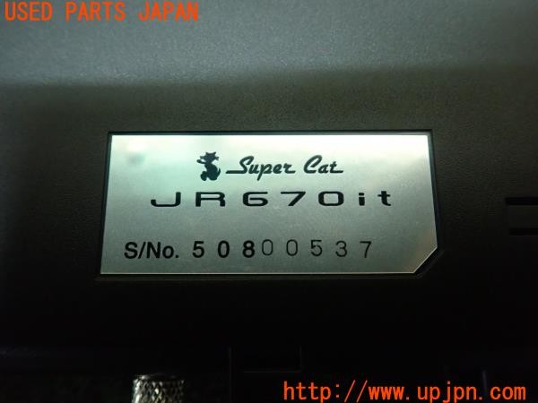 3UPJ=27760575]BMW M5(NB50 E60)前期 Yupiteru ユピテル JR670ti SuperCat レーダー探知機 中古_m3