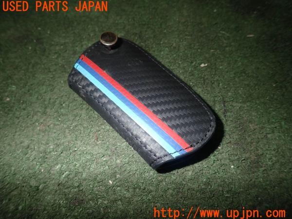 3UPJ=27780652]アバルト 124スパイダー(NF2EK)社外 BMWロゴ キーケース キーレスカバー 中古_m0