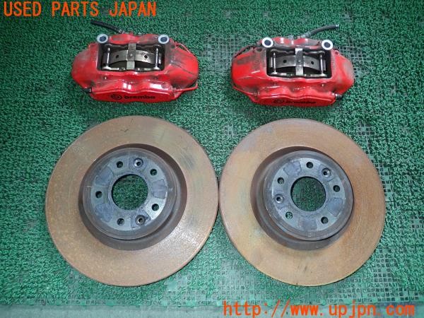 3UPJ=27840302]ルノー メガーヌ R.S.(ルノー・スポール)(DZF4R)純正 brembo ブレンボ フロントキャリパーローターセット 中古_m0