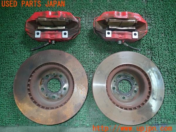 3UPJ=27840302]ルノー メガーヌ R.S.(ルノー・スポール)(DZF4R)純正 brembo ブレンボ フロントキャリパーローターセット 中古_m1