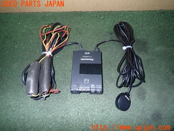 3UPJ=27840503]ルノー メガーヌ R.S.(ルノー・スポール)(DZF4R)Panasonic パナソニック CY-ET909KDZ ETC車載器 中古_m0