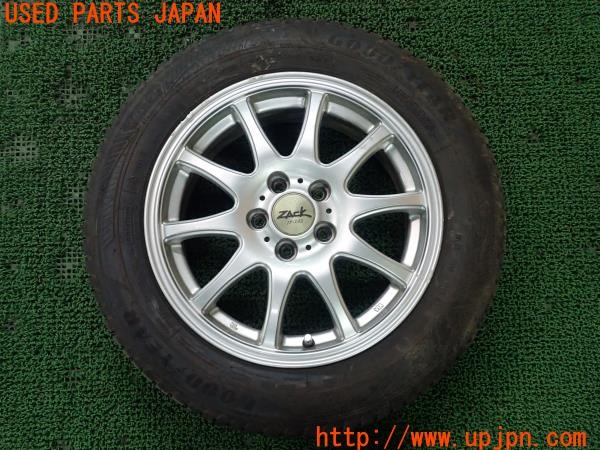 3UPJ=27850961]シエンタハイブリッド Ｚ(MXPL10G)ZACK ザック タイヤホイール② 15×6J +45 PCD100 5穴 1本 中古_m0