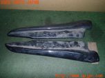 3UPJ=27860012]BMW M3 クーペ(WD40 E92)前期 社外 リアアンダースポイラー サイドスポイラー カーボン調 中古_s0