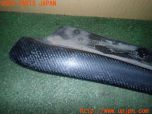 3UPJ=27860012]BMW M3 クーペ(WD40 E92)前期 社外 リアアンダースポイラー サイドスポイラー カーボン調 中古_s2