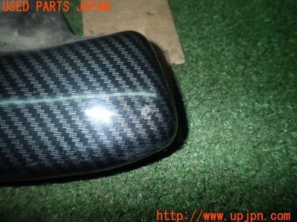 3UPJ=27860012]BMW M3 クーペ(WD40 E92)前期 社外 リアアンダースポイラー サイドスポイラー カーボン調 中古_m4