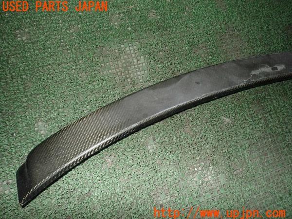 3UPJ=27860013]BMW M3 クーペ(WD40 E92)前期 社外 ルーフスポイラー カーボン調 中古_m1