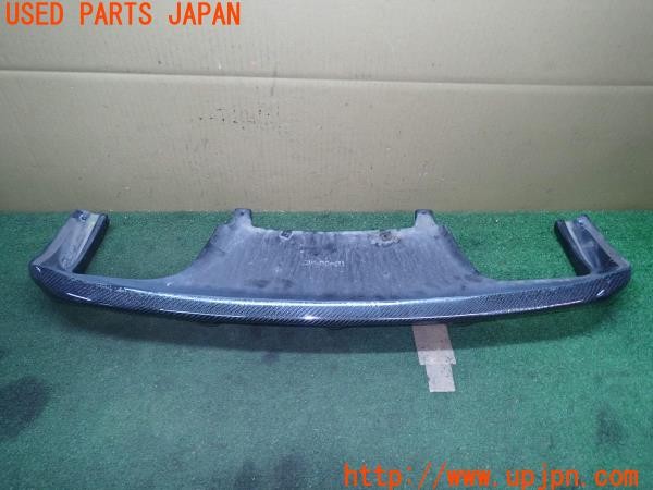 3UPJ=27860056]BMW M3 クーペ(WD40 E92)前期 社外 リアディフューザー アンダースポイラー カーボン調 中古_m0